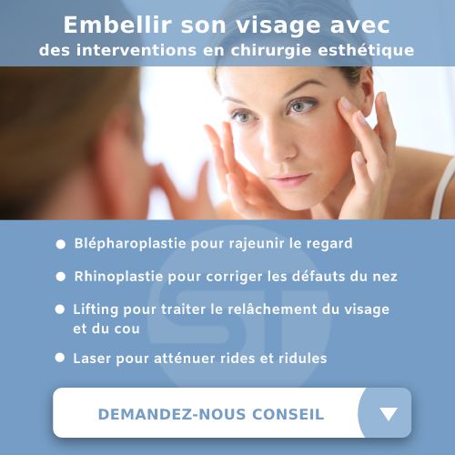 Listes de chirurgies esthétiques pour embellir son visage